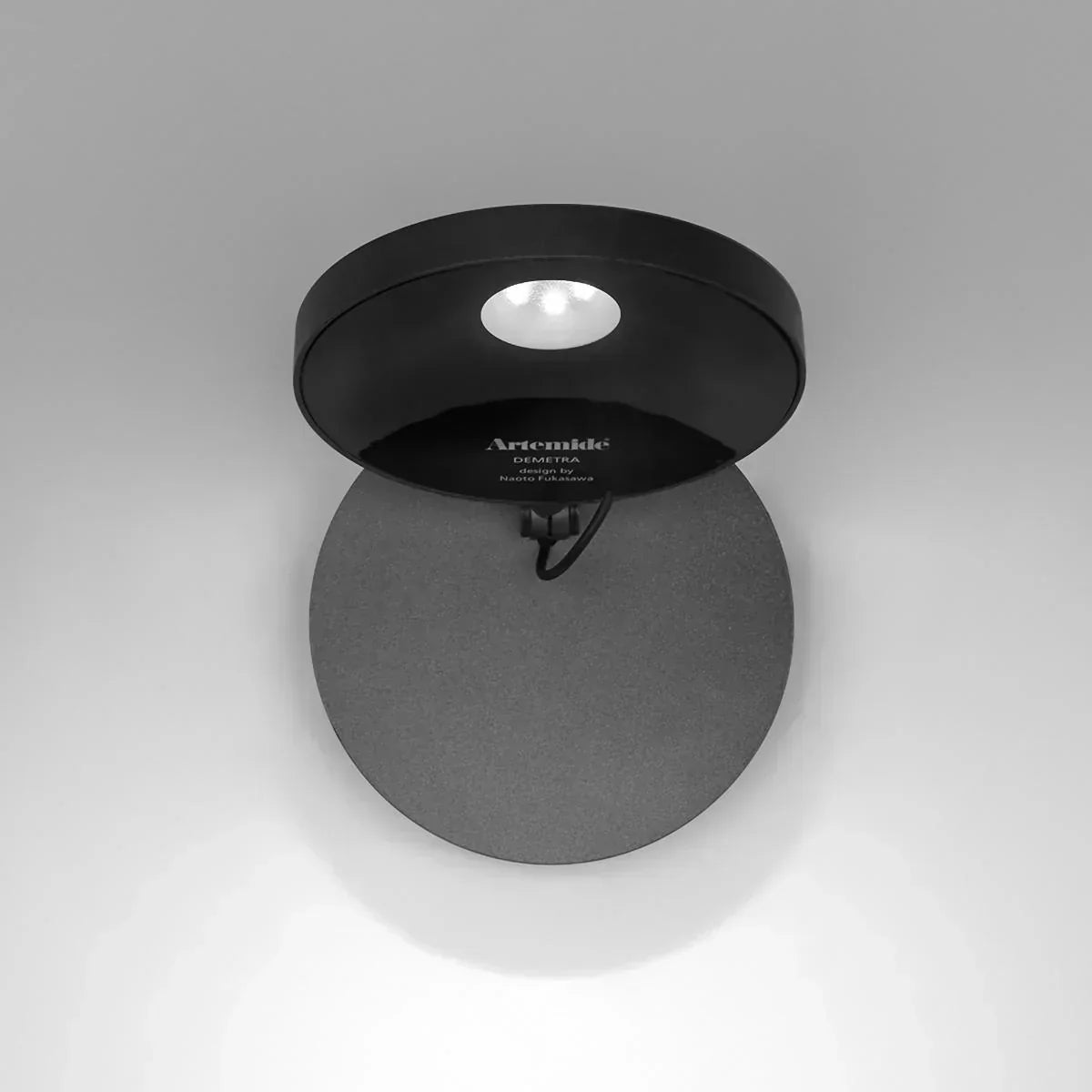 Demetra Adjustable Reading Wall Light, Anthracite, LED, Touch Dimmer, IP20