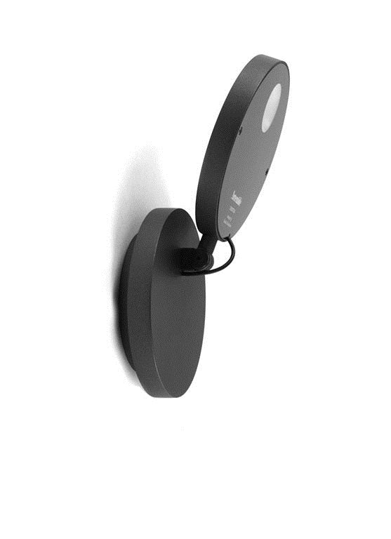 Demetra Adjustable Reading Wall Light, Anthracite, LED, Touch Dimmer, IP20