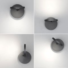 Demetra Adjustable Reading Wall Spot Light, White, LED, On/Off, IP20