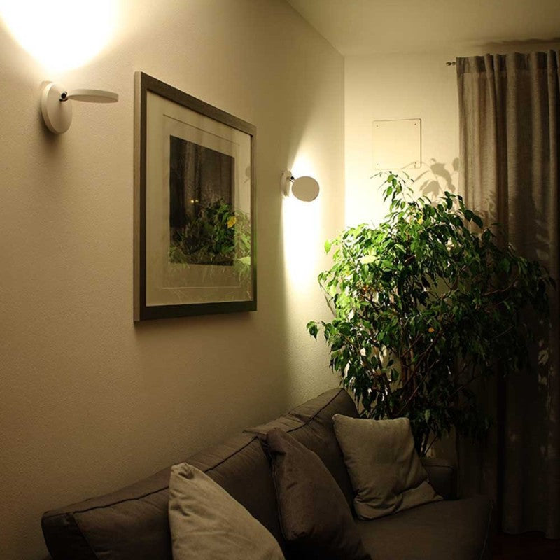 Demetra Adjustable Reading Wall Light, White, LED, Touch Dimmer, IP20