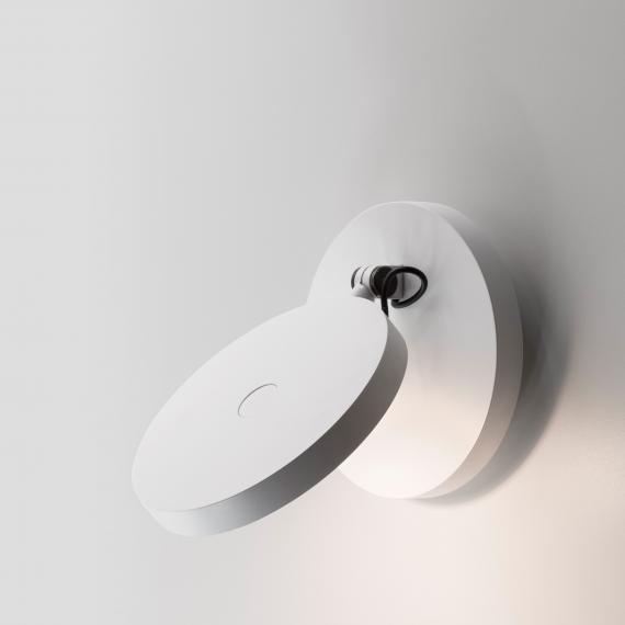 Demetra Adjustable Reading Wall Spot Light, Black, LED, On/Off, IP20