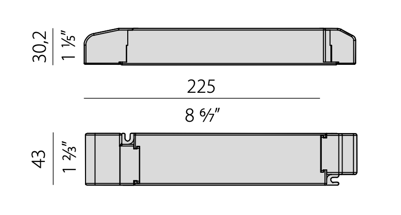 Bow Flexible Strip, LED, 24vDC BODY ONLY