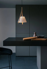 Cambo Pendant, White, IP20, Phase Cut Dim