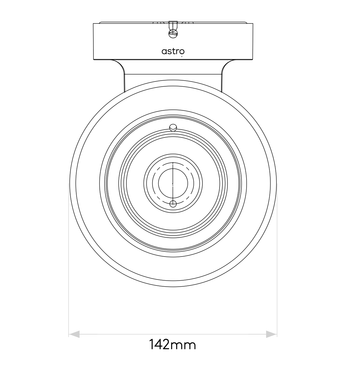 Aquina Wall Light, Black, G9, IP44
