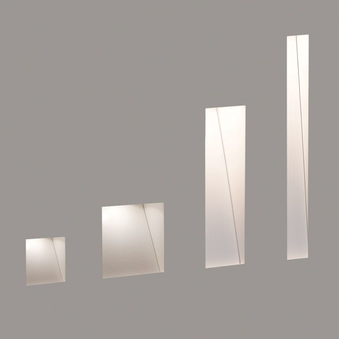 Borgo 35, Small Vertical Trimless Step Light, LED, IP20