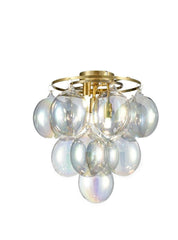 Bubbles Ceiling Light, Smoke Glass, G9, IP20