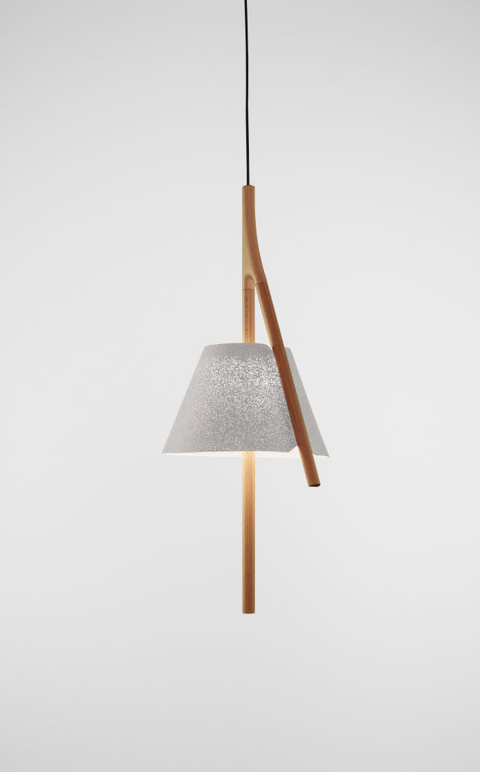 Cambo Pendant, White, IP20, Phase Cut Dim