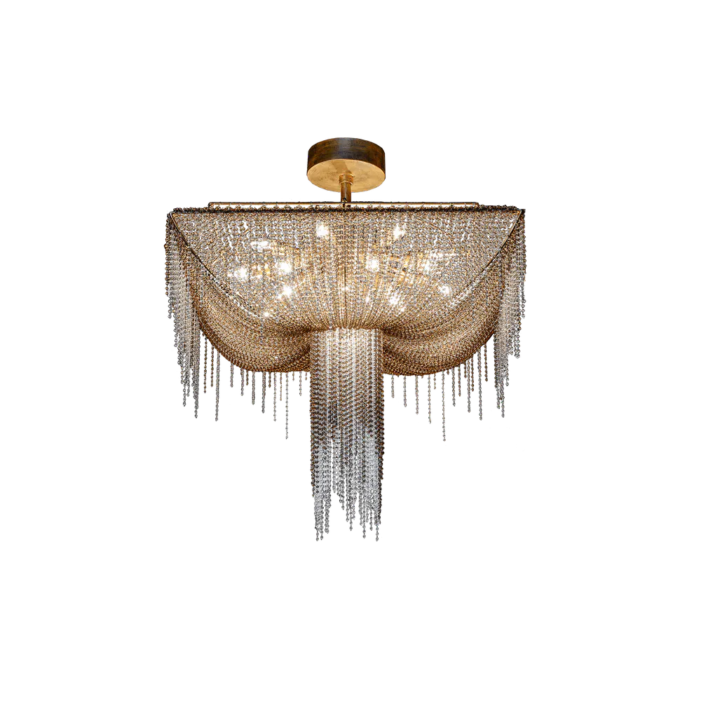 Burlesque Chandelier, Oval, E14
