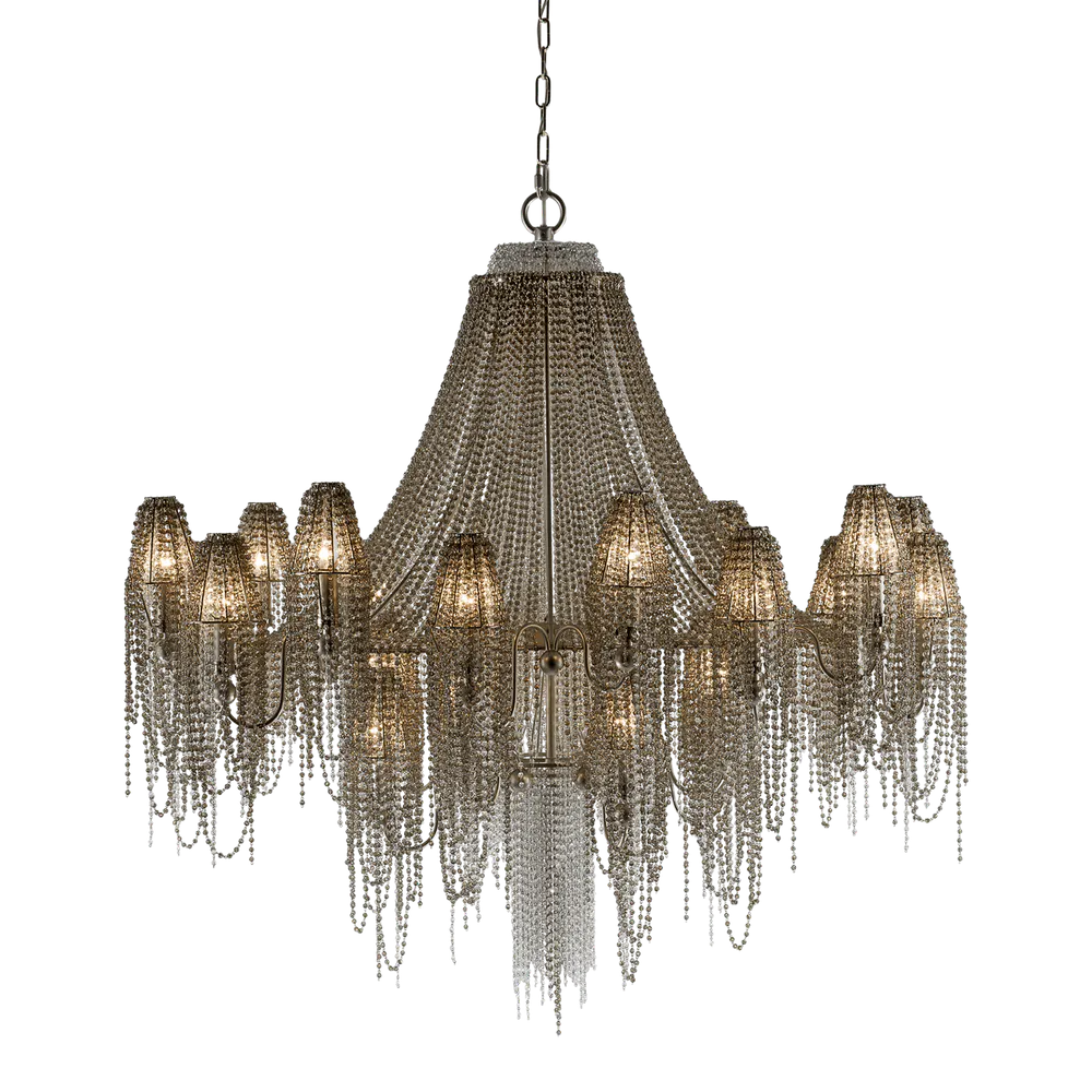 Burlesque Chandelier, Oval, E14
